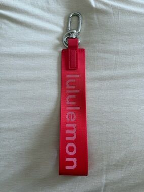 🍋Lululemon🍋 Red Keychain/Key Holder